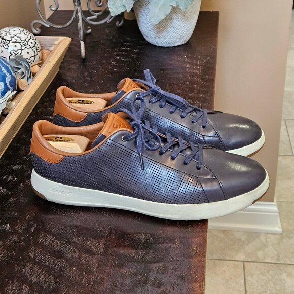 Cole Haan Men's GrandPro Sneakers, Navy, Sz 13 - Picture 1 of 16